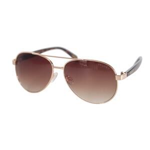 Velvet Eyewear BONNIE Aviator Sunglasses - Gold-Tortoise / Brown Gradient - NWT